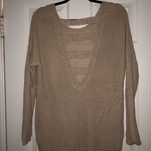 Torrid ladder back sweater